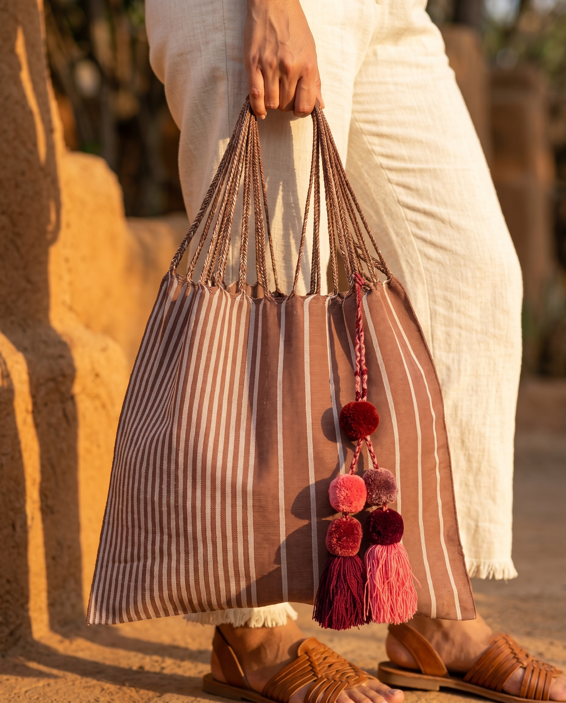 Bolsa Artesanal SAN ANDRÉS – Diseño en Telar de Cintura
